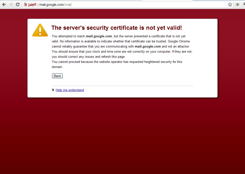 Certificate Error. SSL CA Certificate Error в игре на телефоне.